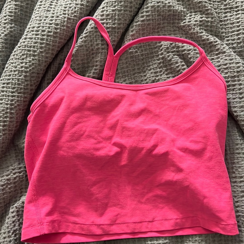 Spacedye Slim Racerback Cropped Tank